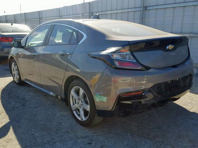 1G1RC6S59HU207719 - 2017 CHEVROLET VOLT LT GRAY photo 3