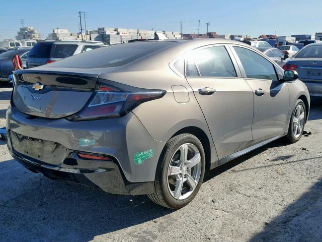 1G1RC6S59HU207719 - 2017 CHEVROLET VOLT LT GRAY photo 4