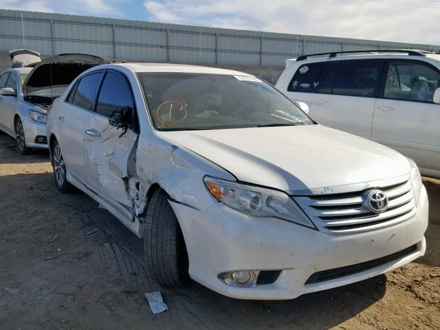 4T1BK3DB1BU403184 - 2011 TOYOTA AVALON BAS WHITE photo 1