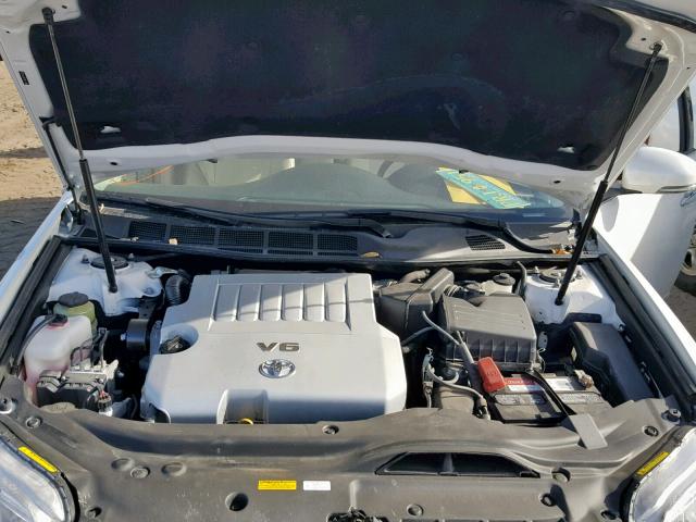 4T1BK3DB1BU403184 - 2011 TOYOTA AVALON BAS WHITE photo 7