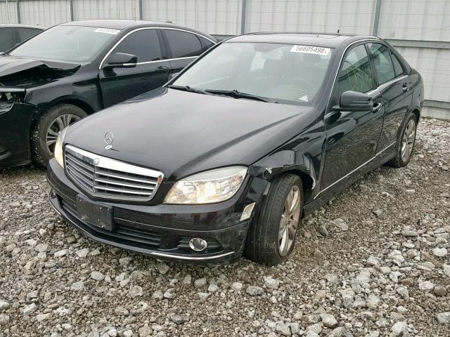 WDDGF8BBXBR137977 - 2011 MERCEDES-BENZ C 300 4MAT BLACK photo 2