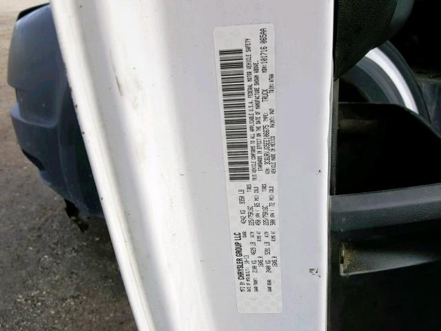 3C6URVJG5EE106675 - 2014 RAM PROMASTER 白色 照片 10