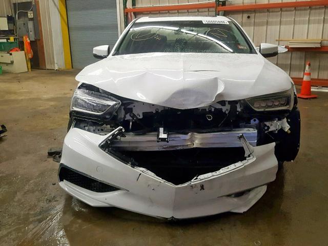 19UUB3F45KA004308 - 2019 ACURA TLX WHITE photo 9