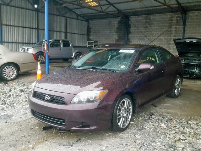 JTKDE3B75A0309987 - 2010 TOYOTA SCION TC 栗色 照片 2