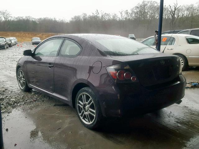 JTKDE3B75A0309987 - 2010 TOYOTA SCION TC 栗色 照片 3