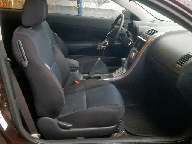 JTKDE3B75A0309987 - 2010 TOYOTA SCION TC 栗色 照片 5