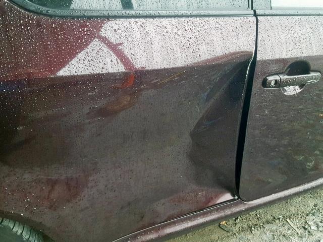 JTKDE3B75A0309987 - 2010 TOYOTA SCION TC 栗色 照片 9