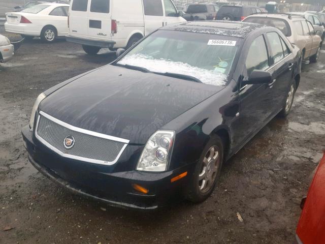 1G6DC67A660177769 - 2006 CADILLAC STS BLACK photo 2