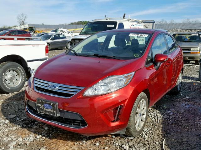 3FADP4BJ8DM136427 - 2013 FORD FIESTA SE RED photo 2