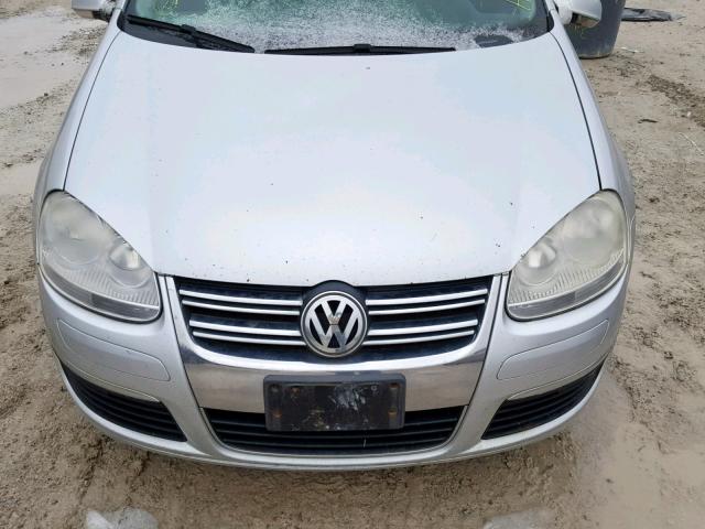 3VWEG81K27M063363 - 2007 VOLKSWAGEN JETTA WOLF SILVER photo 7