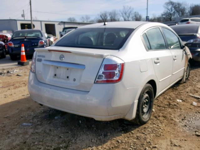 3N1AB6AP5BL728533 - 2011 NISSAN SENTRA 2.0 WHITE photo 4