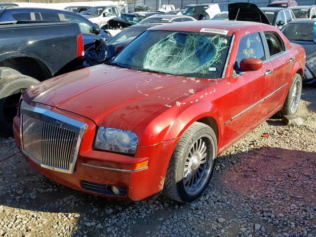 2C3LA53G48H142234 - 2008 CHRYSLER 300 TOURIN MAROON photo 9