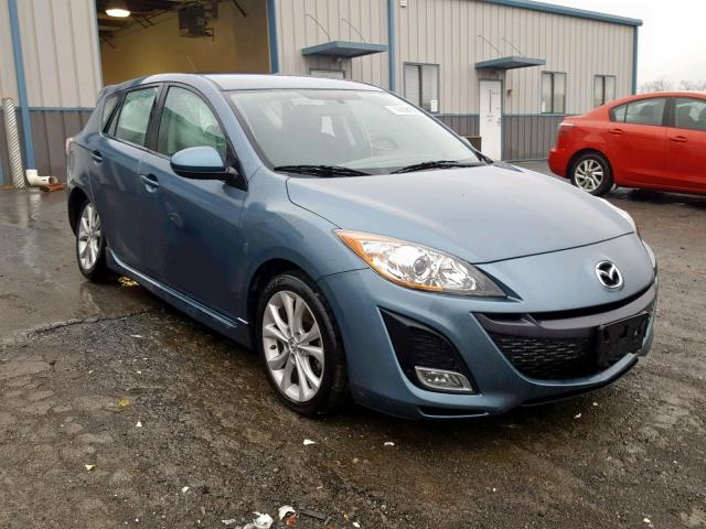 JM1BL1H56A1258170 - 2010 MAZDA 3 S BLUE photo 1