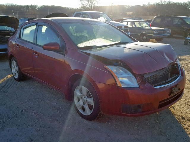 3N1AB61E27L631795 - 2007 NISSAN SENTRA 2.0 RED photo 1