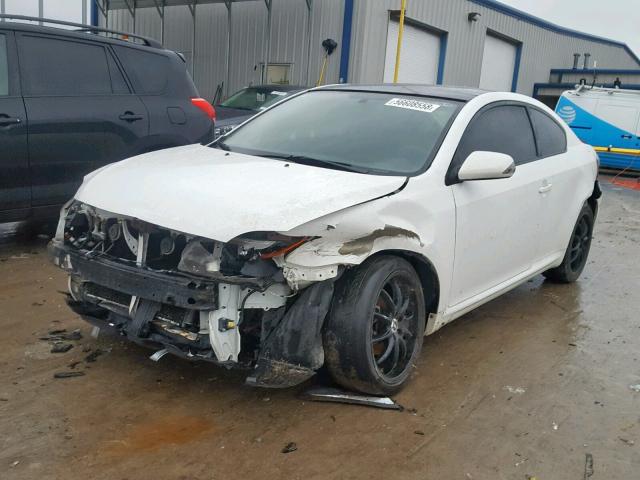 JTKDE167080227447 - 2008 TOYOTA SCION TC თეთრი ფოტო 2