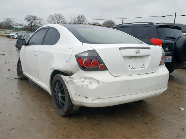 JTKDE167080227447 - 2008 TOYOTA SCION TC თეთრი ფოტო 3