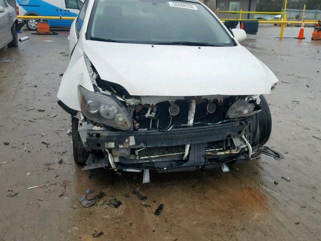 JTKDE167080227447 - 2008 TOYOTA SCION TC თეთრი ფოტო 9