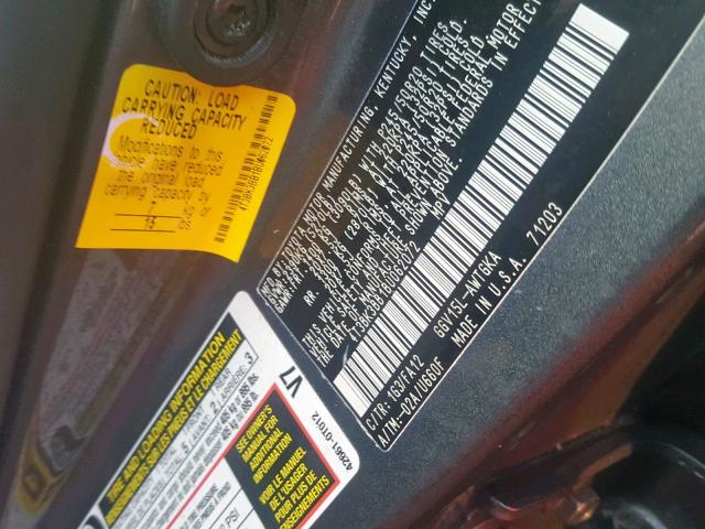 4T3BK3BB1BU062072 - 2011 TOYOTA VENZA BASE GRAY photo 7