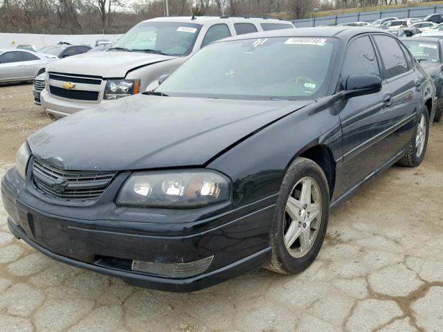 2G1WP551149219980 - 2004 CHEVROLET IMPALA SS BLACK photo 2