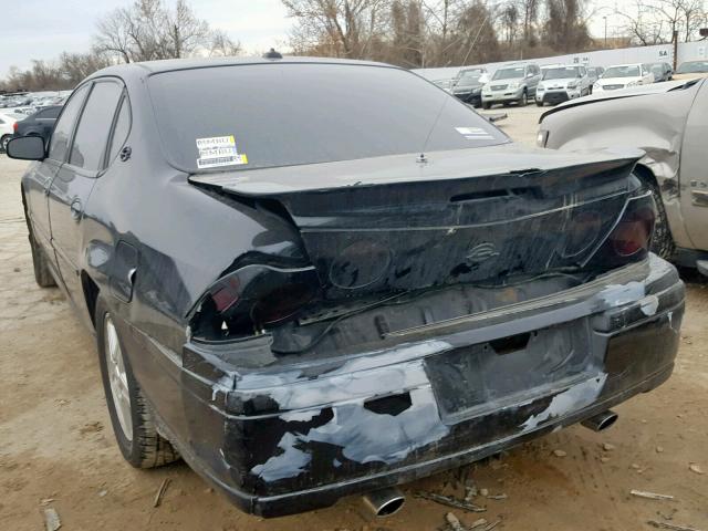 2G1WP551149219980 - 2004 CHEVROLET IMPALA SS BLACK photo 3