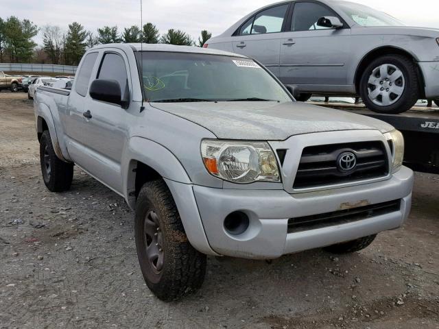 5TEUX42N86Z149455 - 2006 TOYOTA TACOMA ACC SILVER photo 1