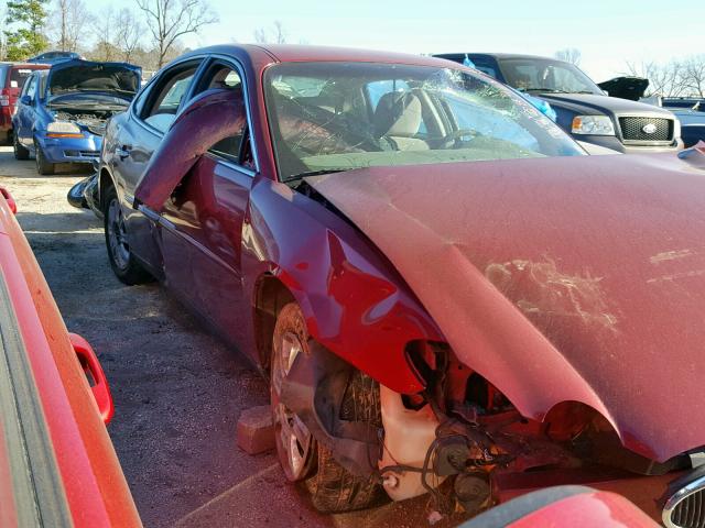 2G4WC582961180950 - 2006 BUICK LACROSSE C BURGUNDY photo 1