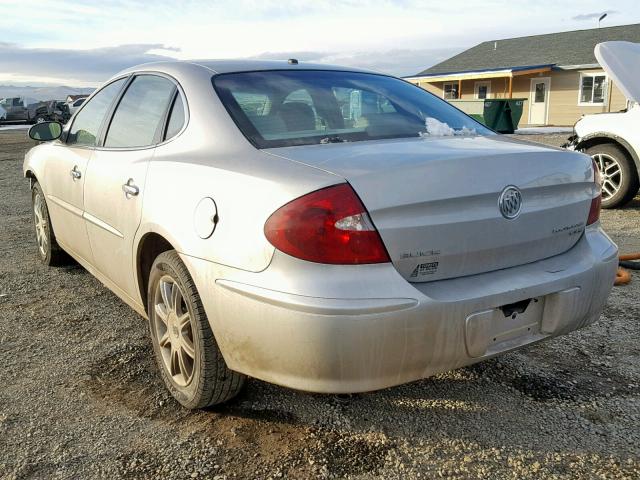 2G4WE587961261999 - 2006 BUICK LACROSSE C SILVER photo 3