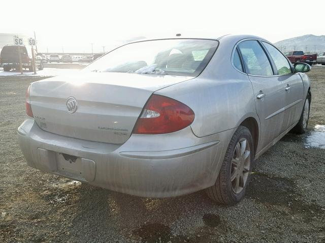 2G4WE587961261999 - 2006 BUICK LACROSSE C SILVER photo 4