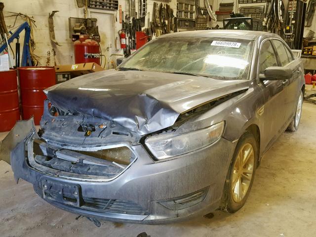 1FAHP2E89DG222676 - 2013 FORD TAURUS SEL SILVER photo 2