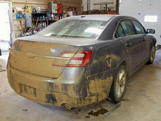 1FAHP2E89DG222676 - 2013 FORD TAURUS SEL SILVER photo 4