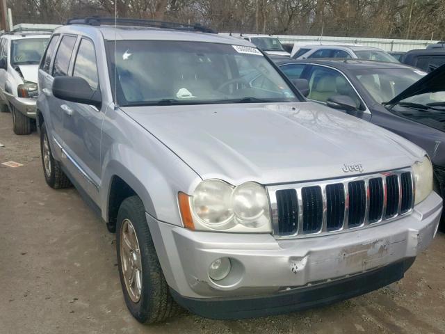 1J4HR58N26C184879 - 2006 JEEP GRAND CHER SILVER photo 1