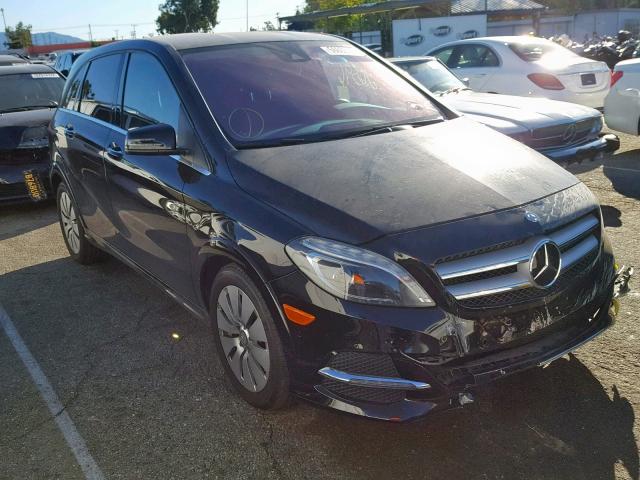 WDDVP9AB3FJ006406 - 2015 MERCEDES-BENZ B ELECTRIC BLACK photo 1