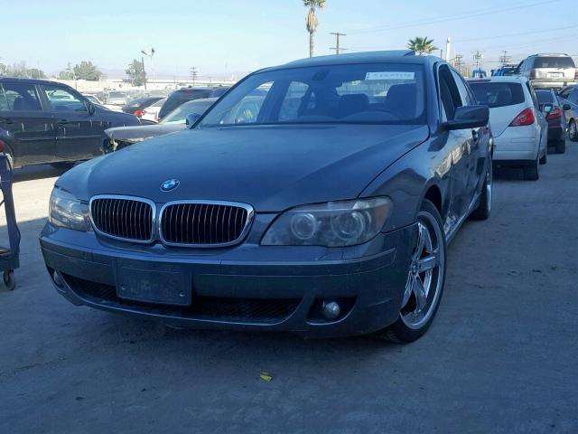 WBAHN83506DT30052 - 2006 BMW 750 LI GRAY photo 2