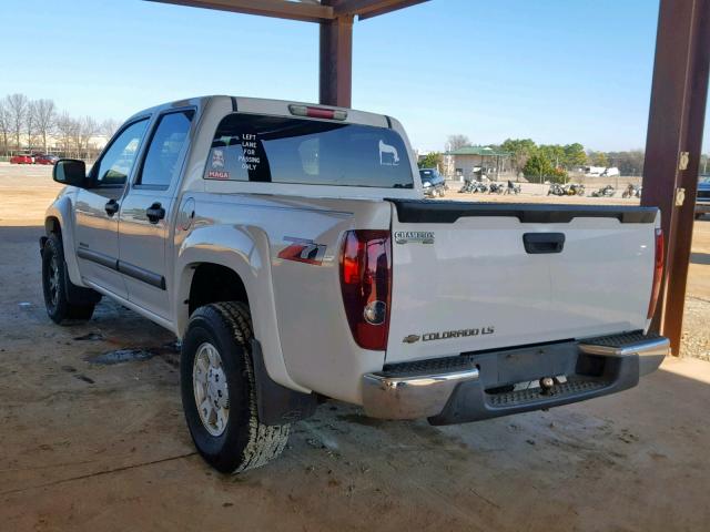 1GCDS136458188368 - 2005 CHEVROLET COLORADO WHITE photo 3