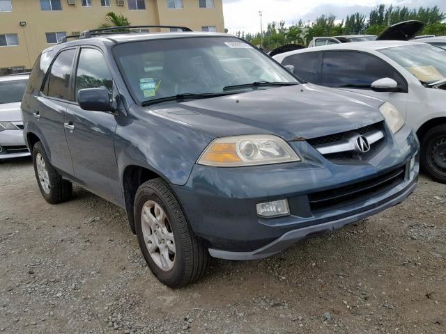 2HNYD18875H514903 - 2005 ACURA MDX TOURIN GRAY photo 1