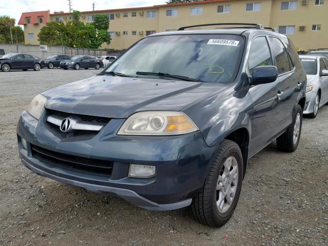 2HNYD18875H514903 - 2005 ACURA MDX TOURIN GRAY photo 2