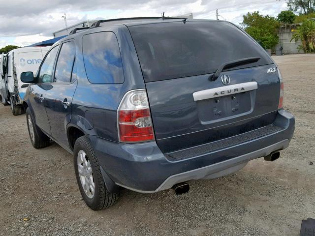 2HNYD18875H514903 - 2005 ACURA MDX TOURIN GRAY photo 3