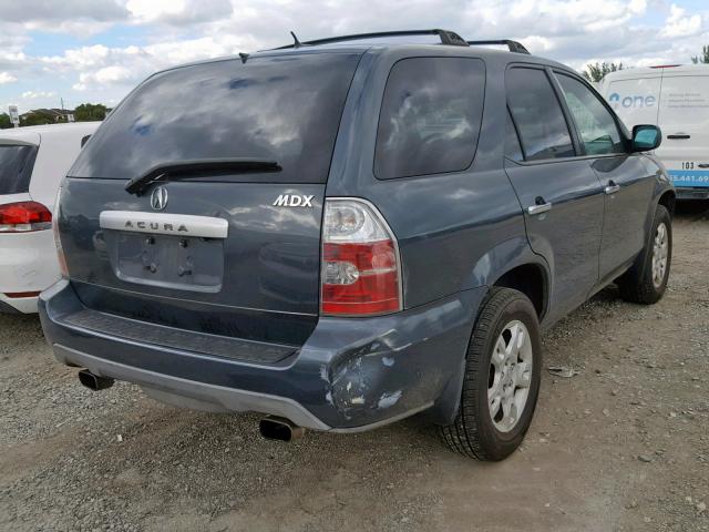 2HNYD18875H514903 - 2005 ACURA MDX TOURIN GRAY photo 4