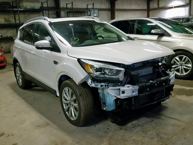 1FMCU9J9XJUD34707 - 2018 FORD ESCAPE TIT WHITE photo 1