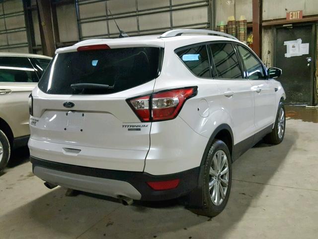 1FMCU9J9XJUD34707 - 2018 FORD ESCAPE TIT WHITE photo 4