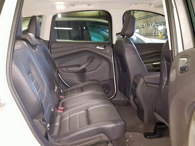 1FMCU9J9XJUD34707 - 2018 FORD ESCAPE TIT WHITE photo 6