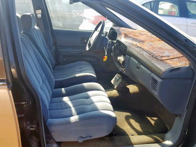 1G1BL52PXTR114233 - 1996 CHEVROLET CAPRICE / TWO TONE photo 5