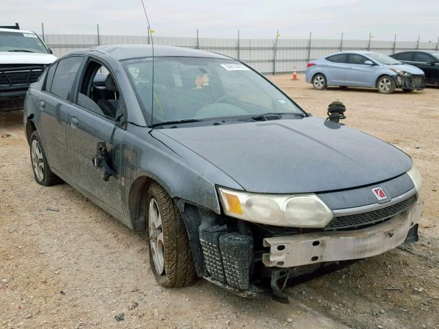 1G8AL52F04Z148042 - 2004 SATURN ION LEVEL GRAY photo 1