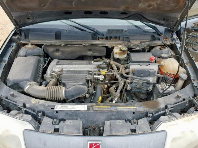 1G8AL52F04Z148042 - 2004 SATURN ION LEVEL GRAY photo 7