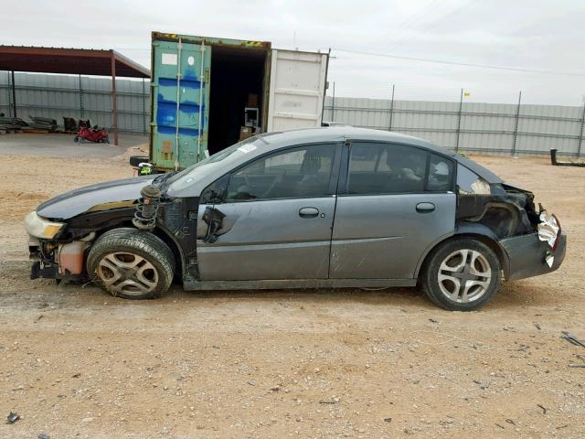 1G8AL52F04Z148042 - 2004 SATURN ION LEVEL GRAY photo 9