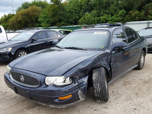 1G4HR54K9YU179477 - 2000 BUICK LESABRE LI BLUE photo 2