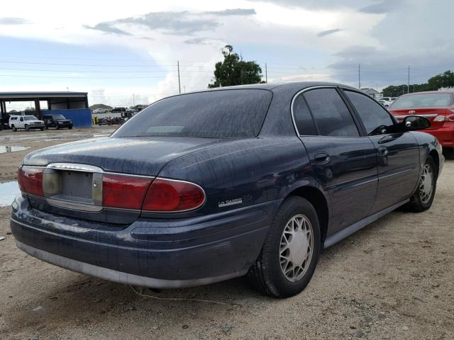 1G4HR54K9YU179477 - 2000 BUICK LESABRE LI BLUE photo 4