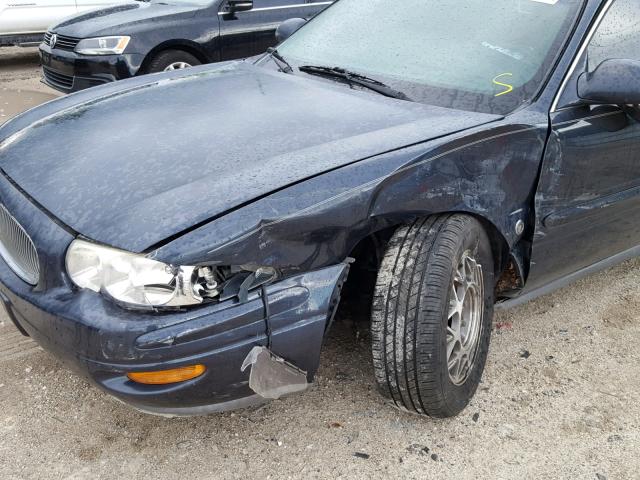 1G4HR54K9YU179477 - 2000 BUICK LESABRE LI BLUE photo 9