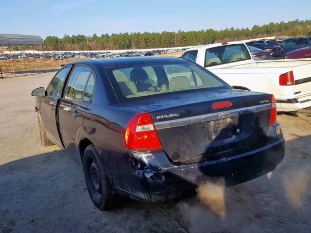 1G1ZS53876F243237 - 2006 CHEVROLET MALIBU LS Qara foto 3
