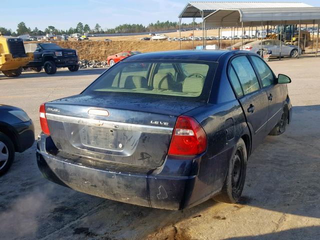 1G1ZS53876F243237 - 2006 CHEVROLET MALIBU LS Qara foto 4